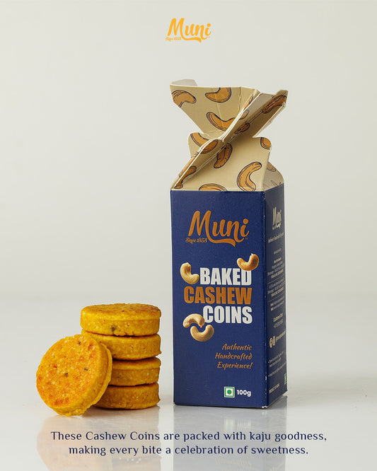 Baked Cashew Coins