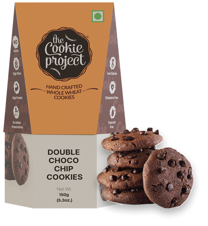 Double Choc Chip Cookies