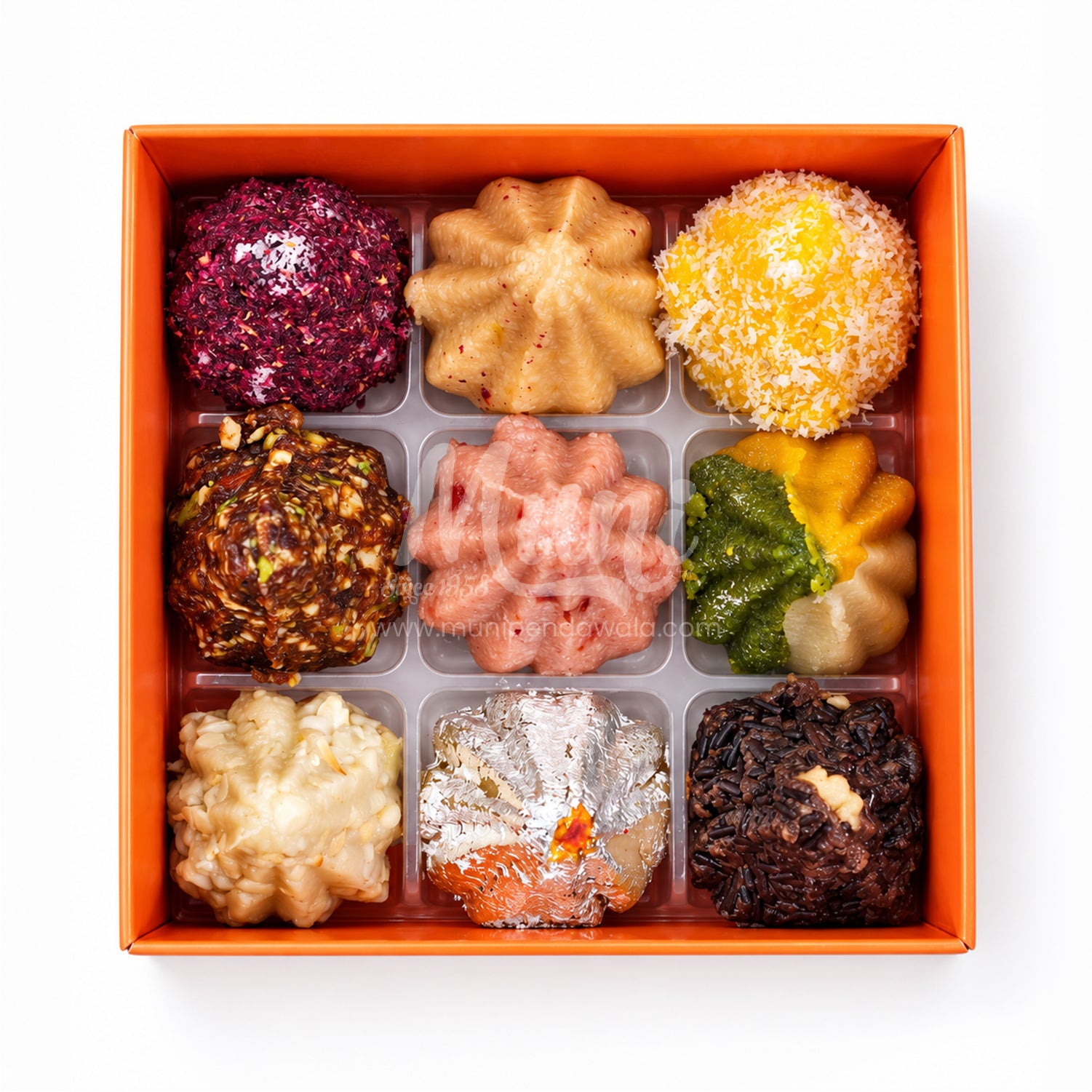 9 pcs mix modak