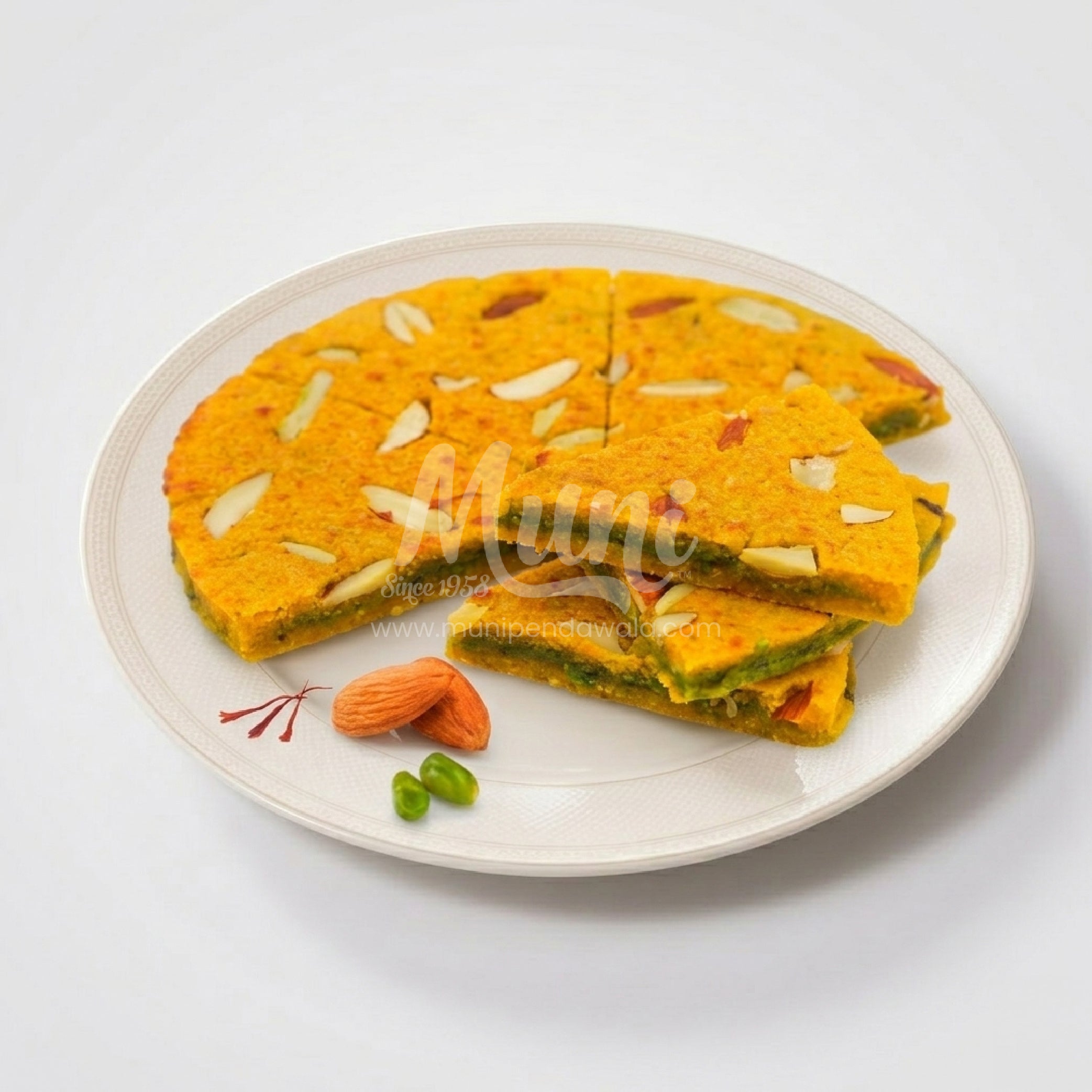 Baked Badam Pista Rotla