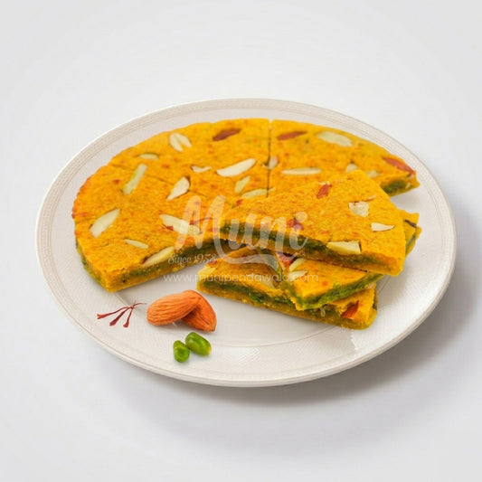 Baked Badam Pista Rotla