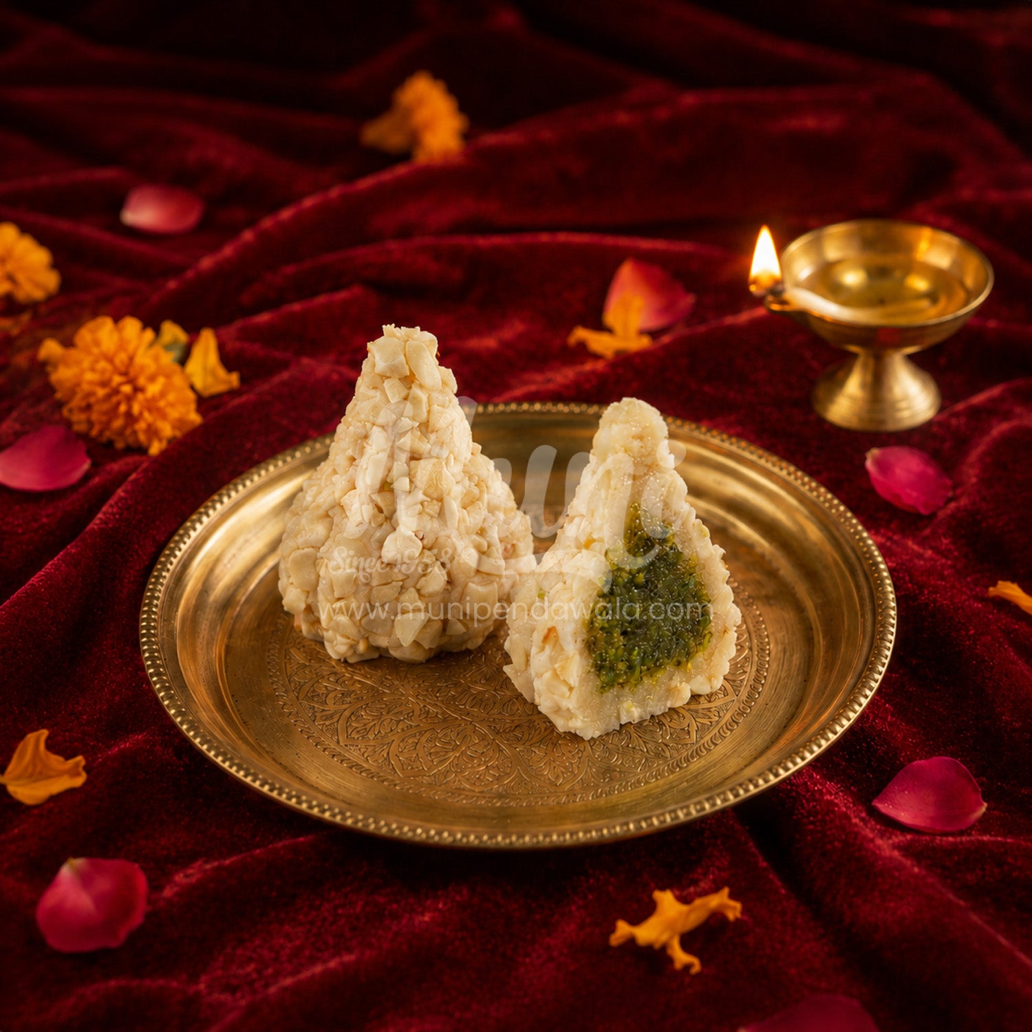 Cashew Rocher Modak