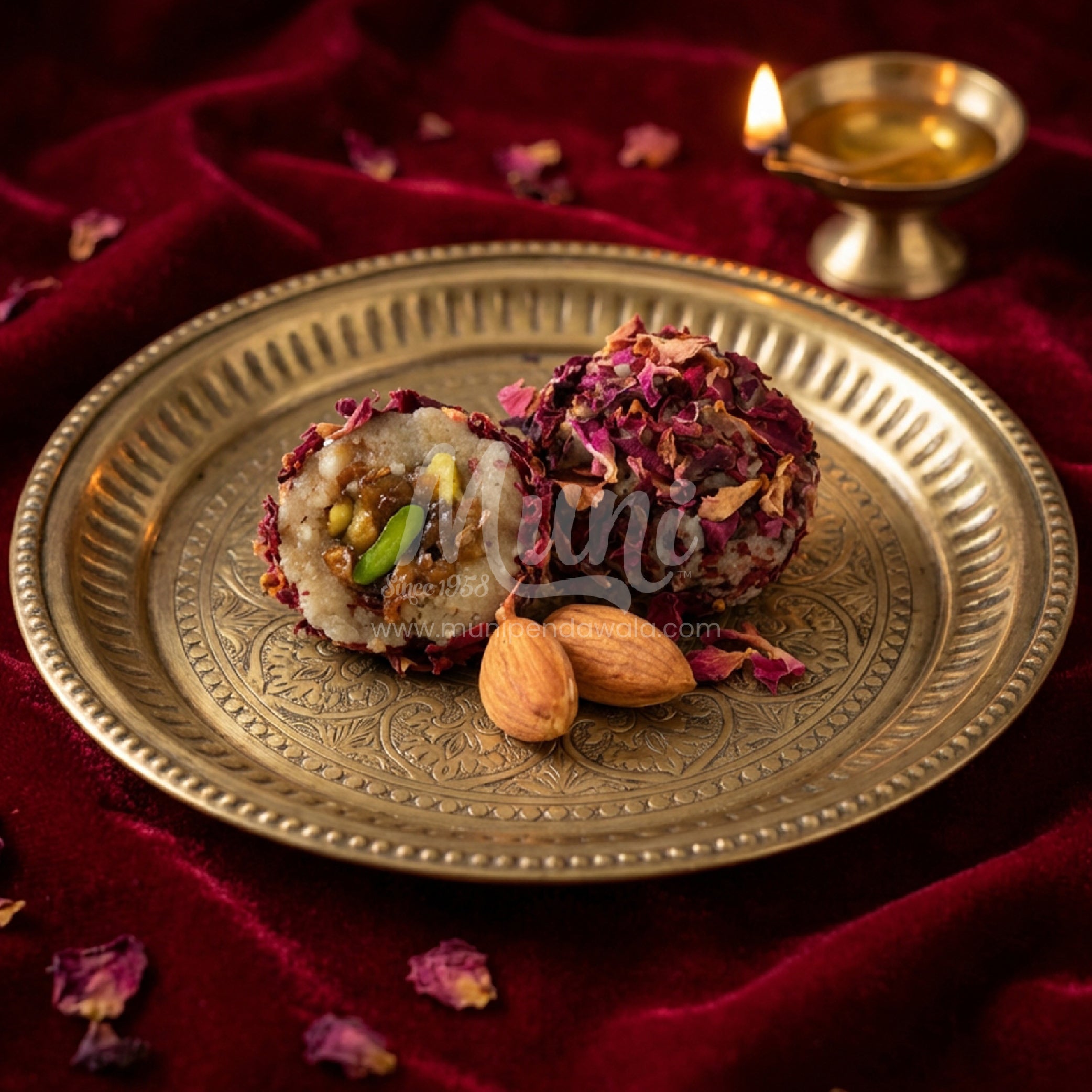 Gulab - Badam Ladoo