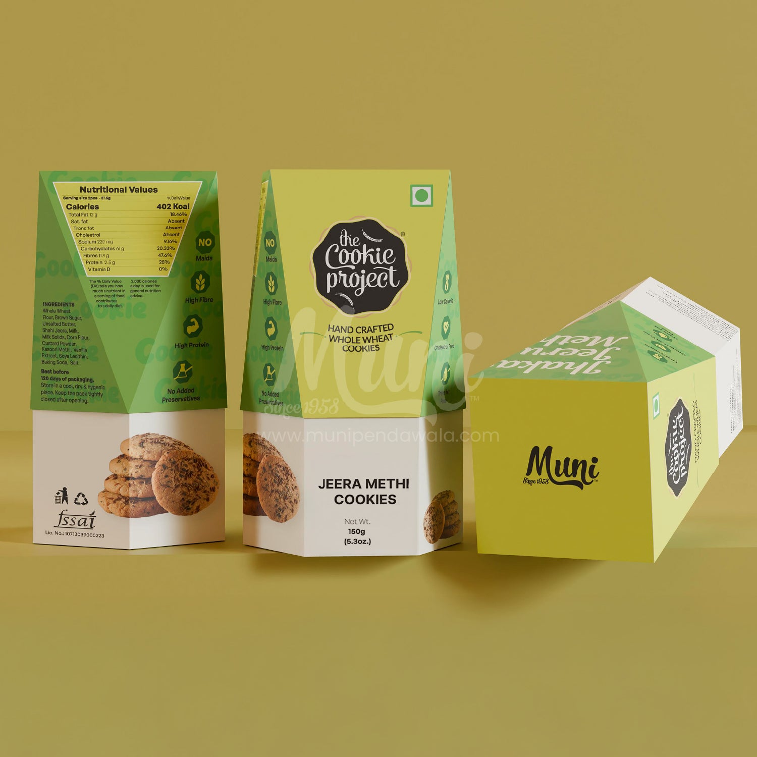 Jeera Methi Cookies