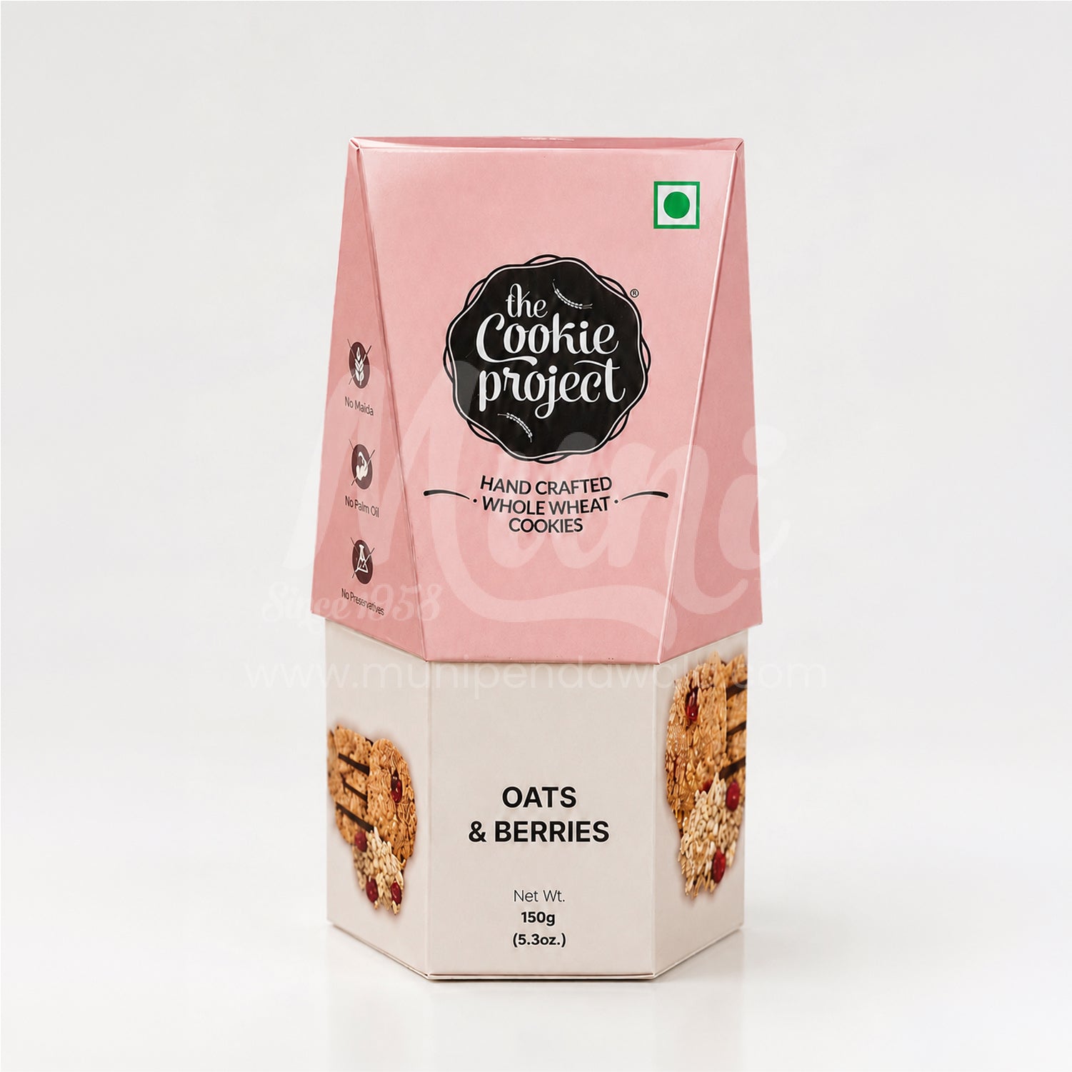 Oats & Berries Whole Wheat Cookies