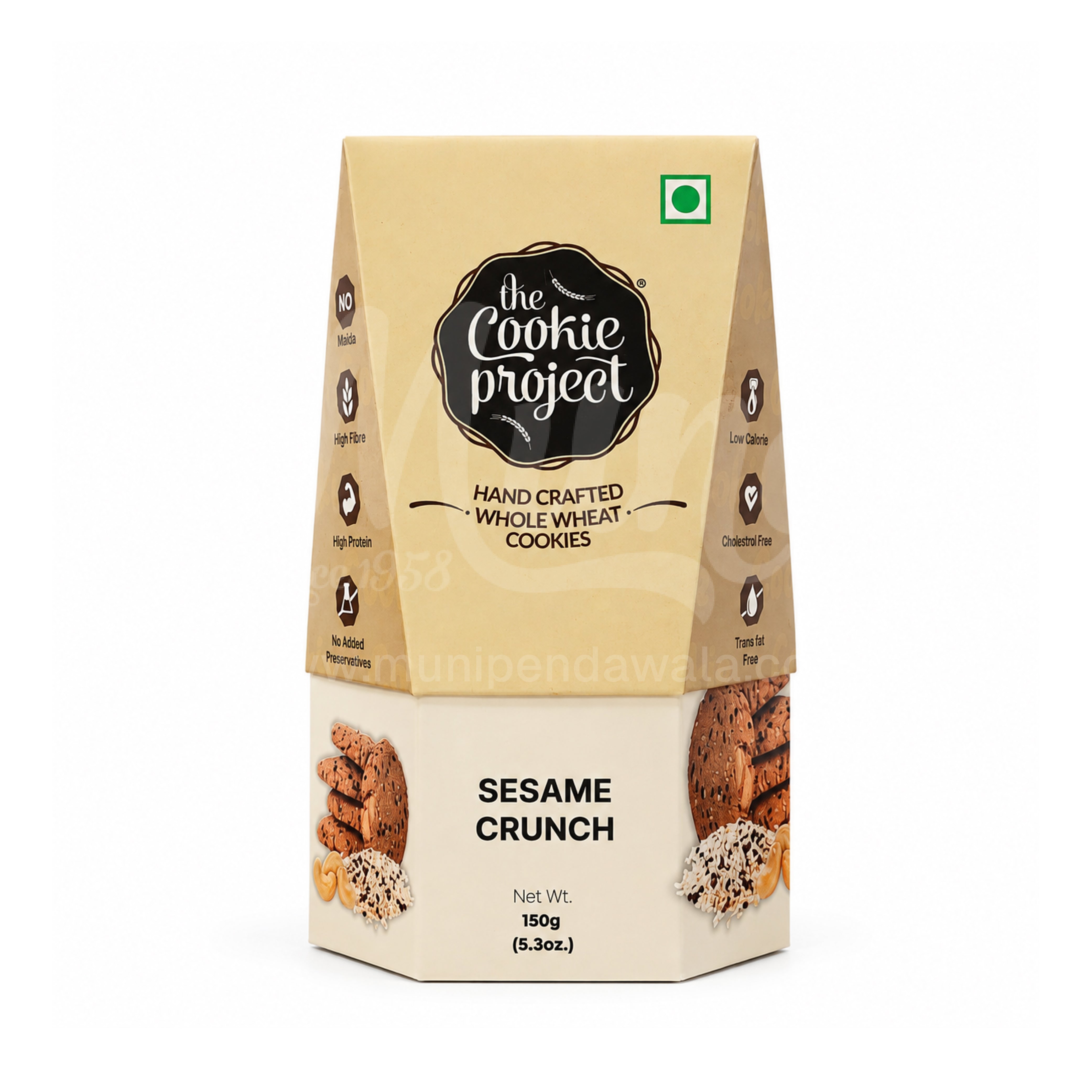 Sesame Crunch Cookies