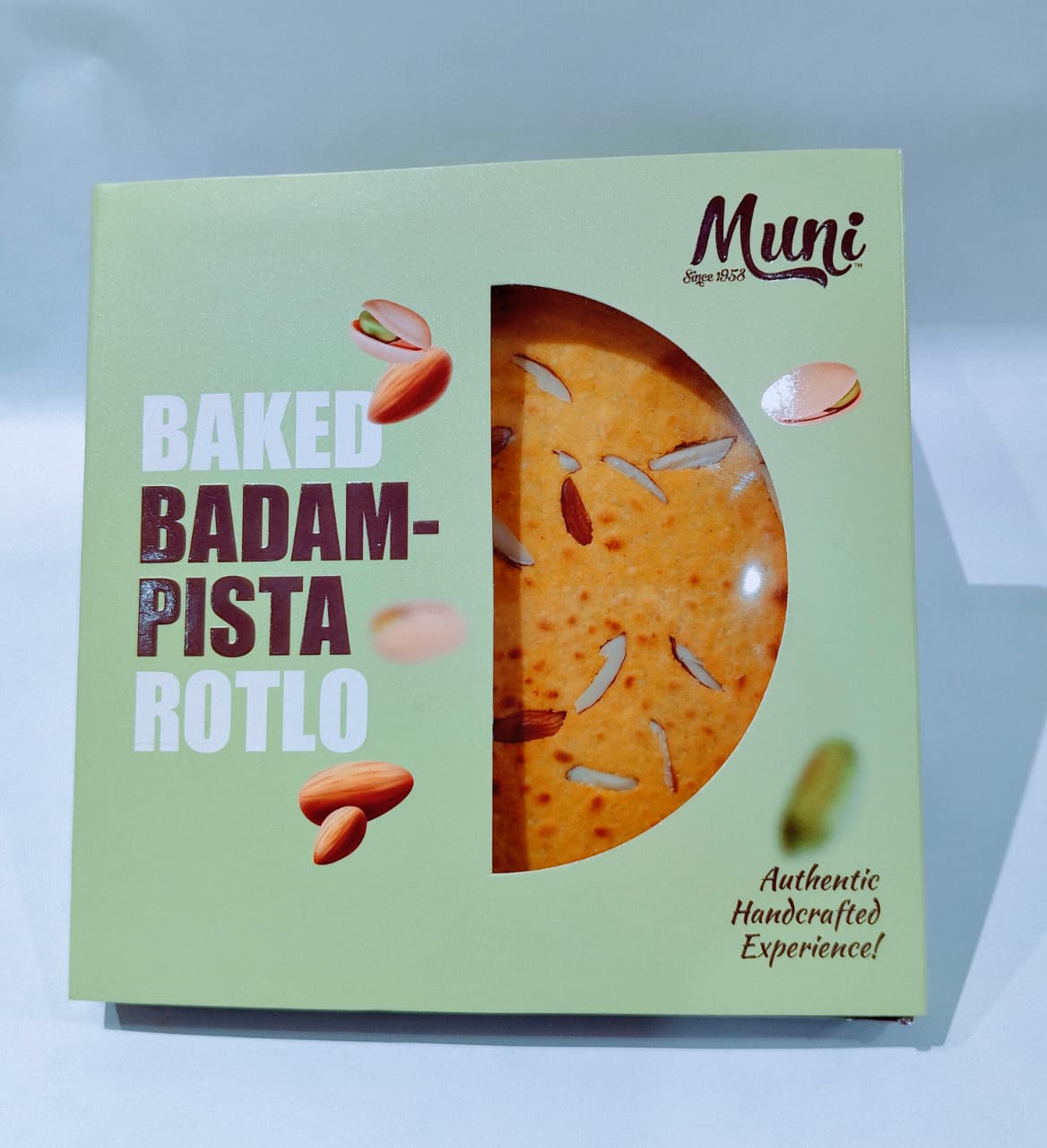 Baked Badam Pista Rotla