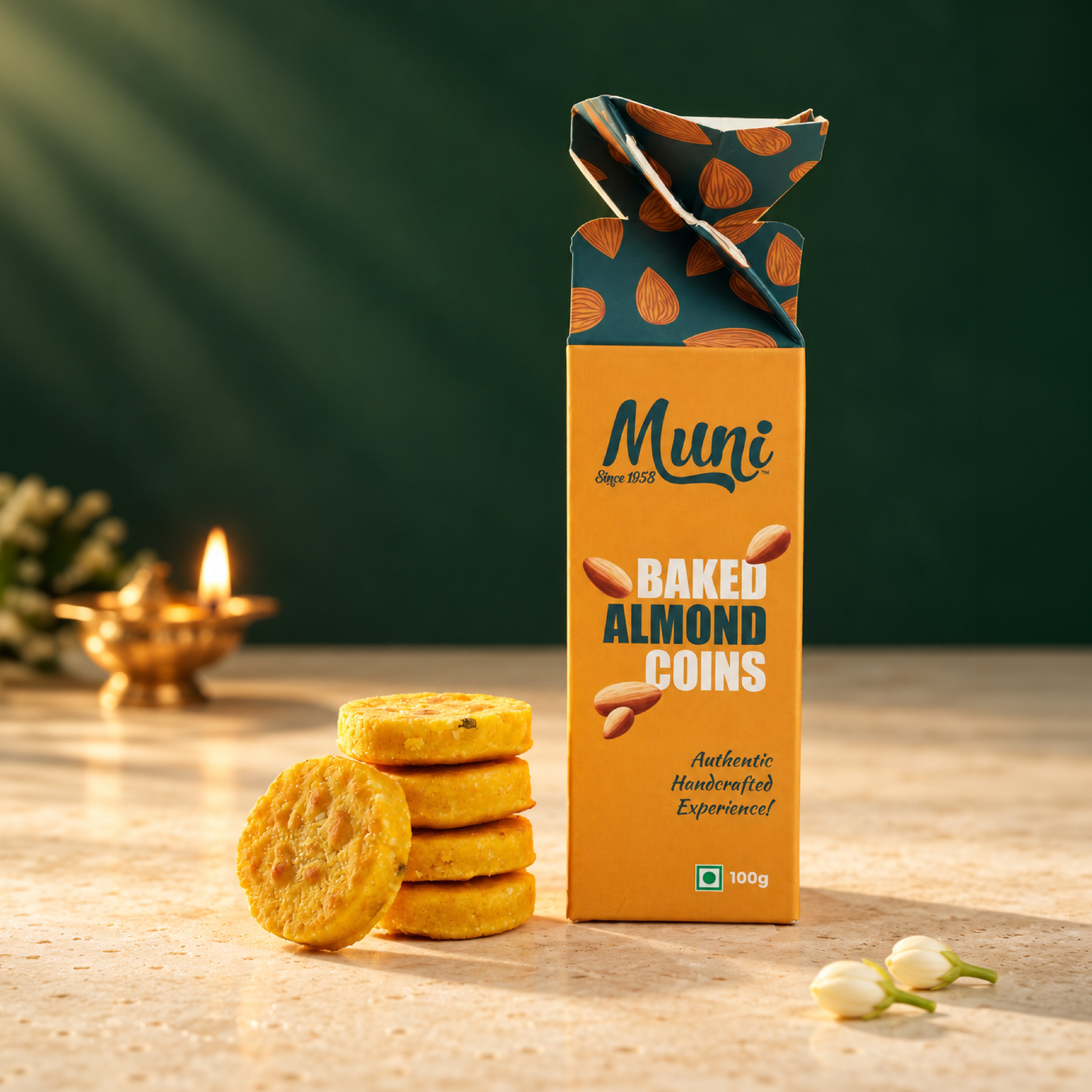 Baked Almond Coin